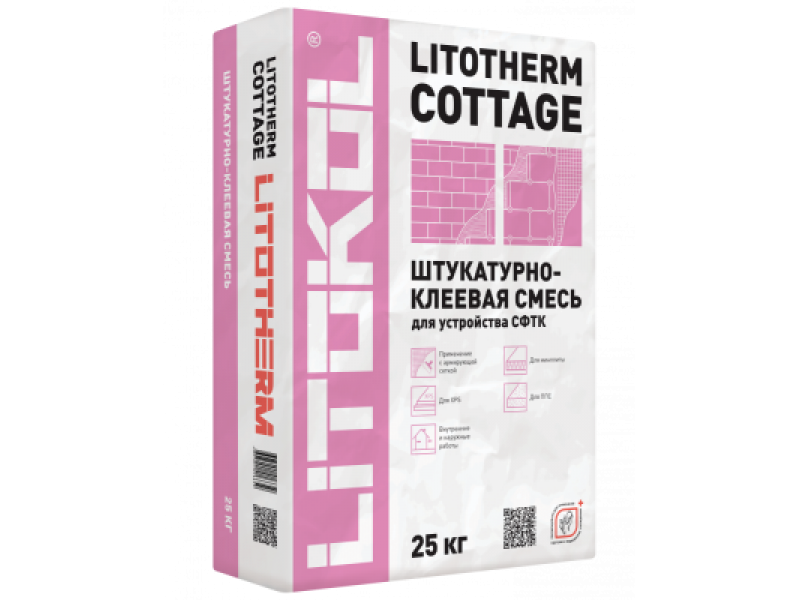 Плиточный клей Литокол LITOTHERM COTTAGE