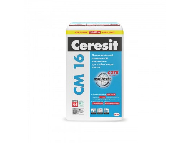Ceresit СМ 16 Клей для плитки 25 кг